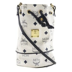 MCM Bucket Shoulder Bag Germany Crossbody Drawstring